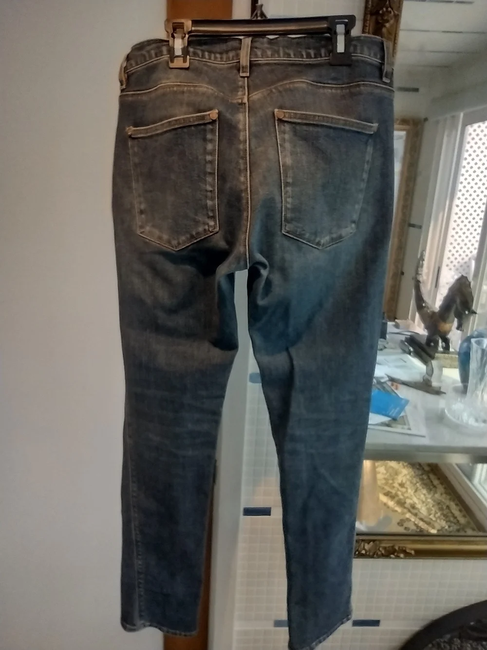Acne Men's Blue Denim Jeans